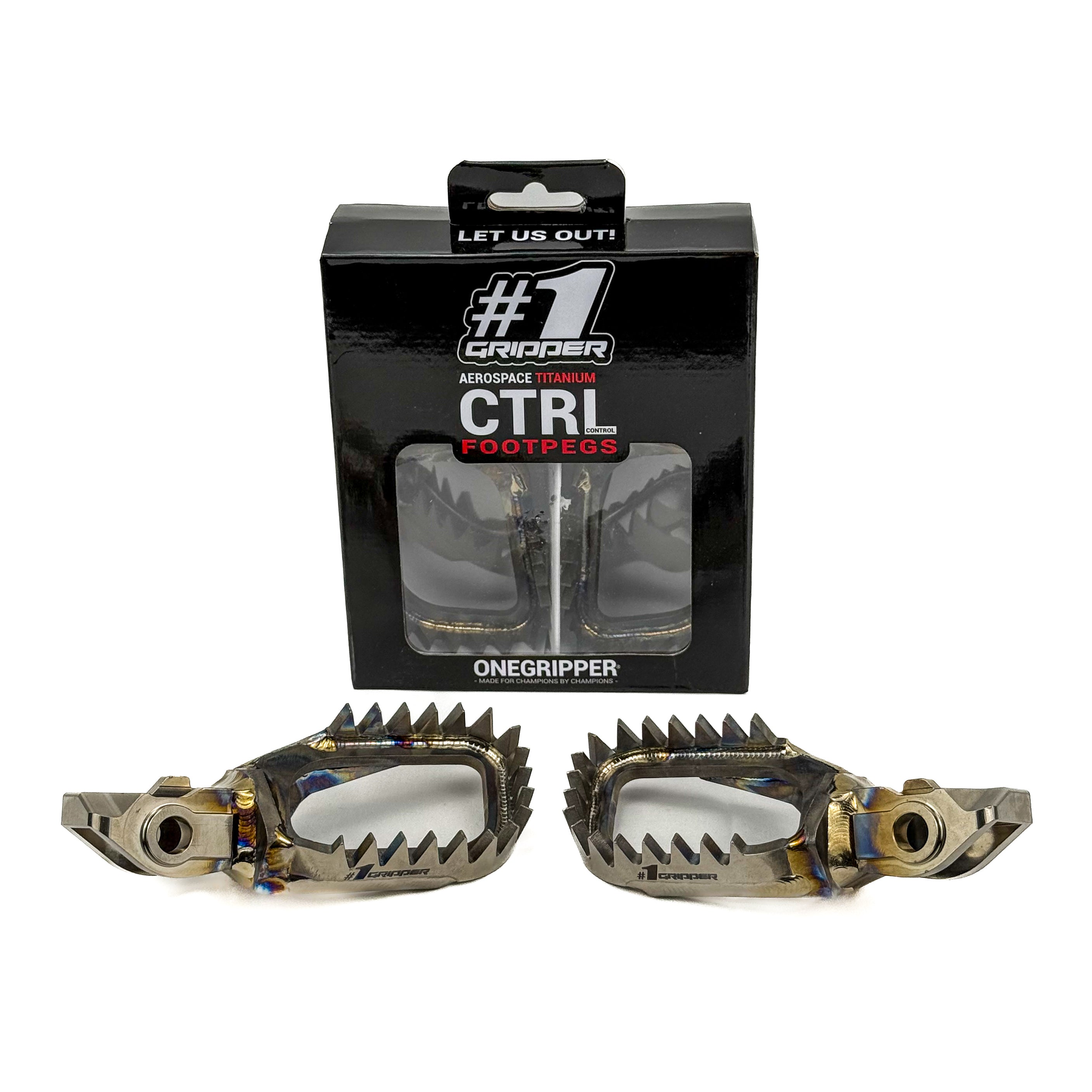 pedale ktm Titanium Foot Pegs – Motocross & Enduro
