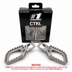 CTRL V1 Footpegs - KTM/HQV/GG