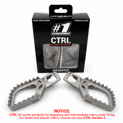 CTRL V1 Fußrasten - KTM/HQV/GG