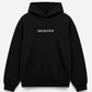 Black hoodie with 'ONEGRIPPER' logo on a white background