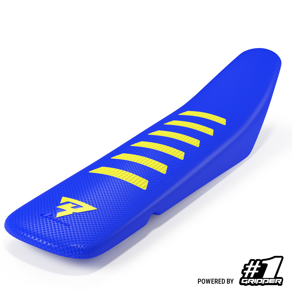MR74 V2 RIBBED Edition - Blue/Neon Yellow