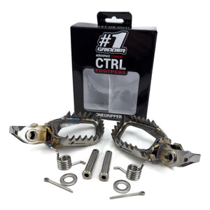 Ti-CTRL Footpegs - Mud-Free  - Yamaha