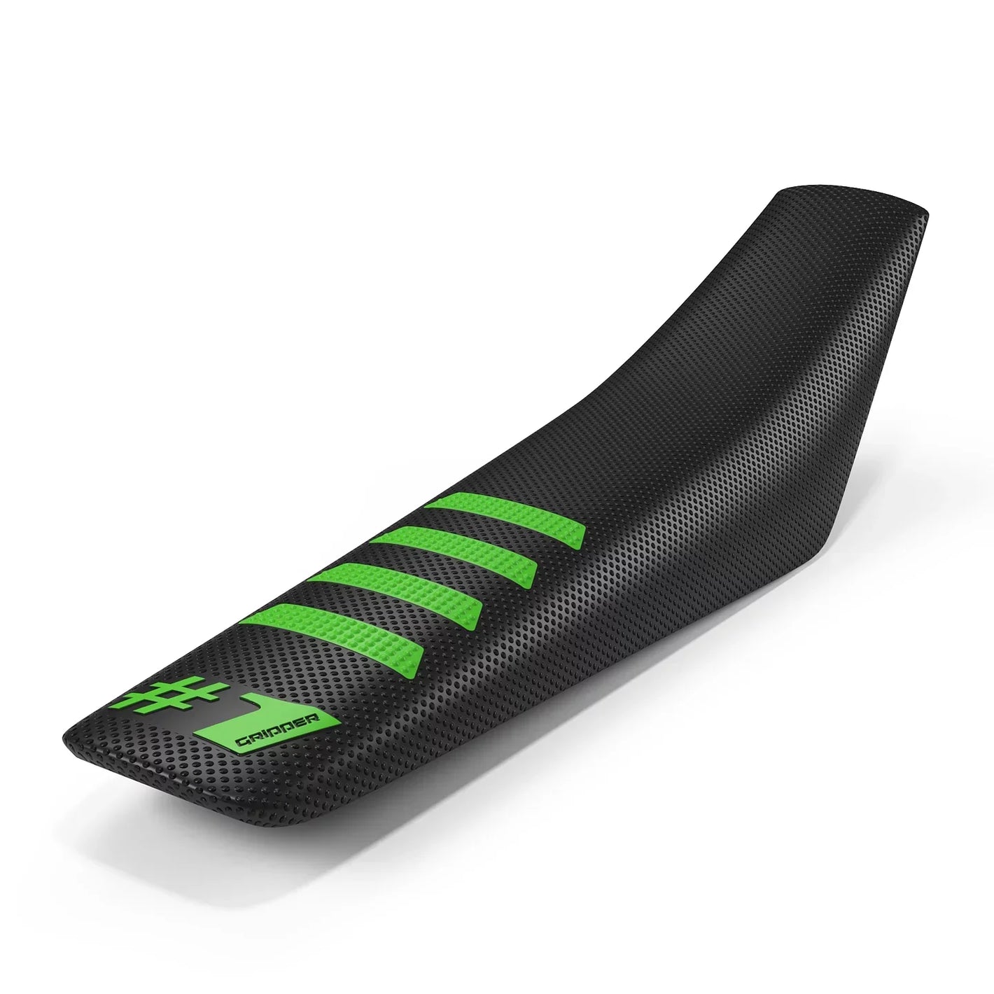 Seat Cover - RIBBED - Black/Green