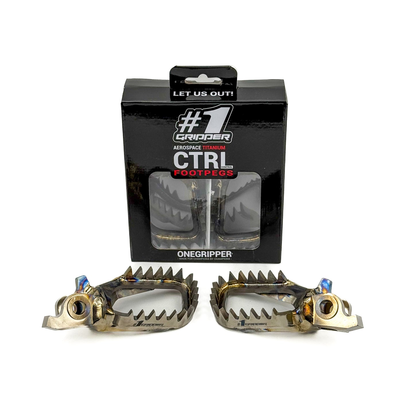 Estriberas Ti-CTRL - Sin Barro - Honda/Kawasaki