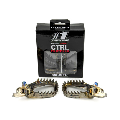 Estriberas Ti-CTRL - Sin Barro - Honda/Kawasaki