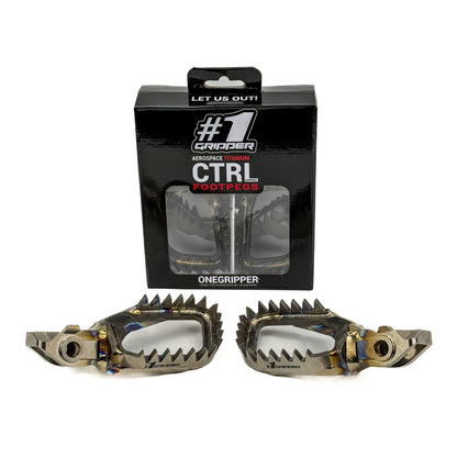 Estriberas Ti-CTRL - Sin Barro - KTM/HQV/GG/Beta