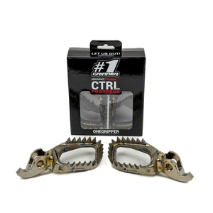 Ti-CTRL Footpegs - Mud-Free  - Triumph